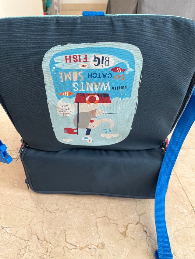 Bandolera y asiento kidzone niño/a