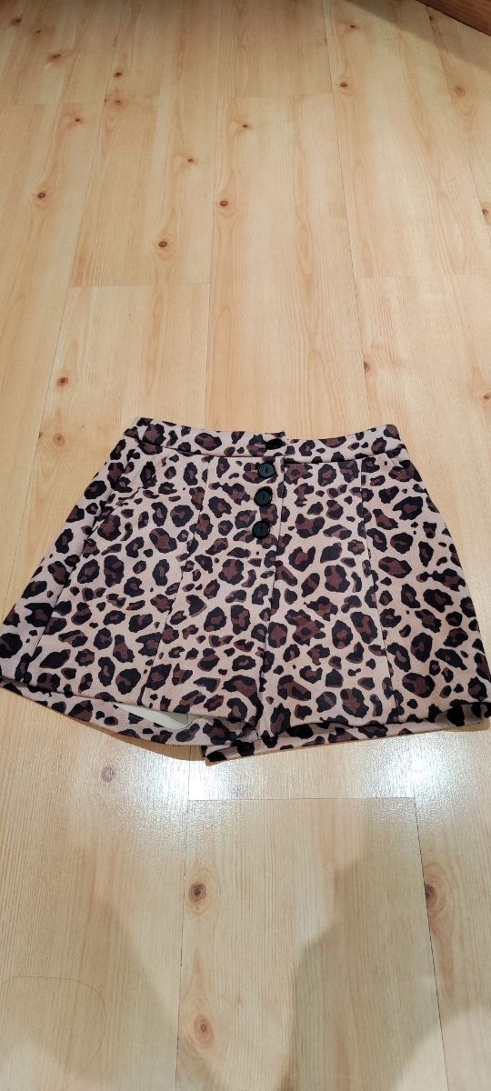 Shorts leopardo talla XS