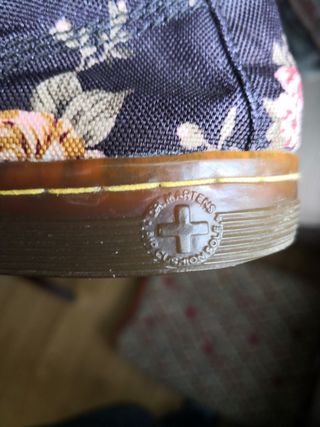 Bota botín lona Doctor Martens