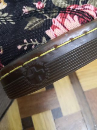 Bota botín lona Doctor Martens