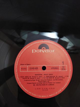 Disco de vinilo Shakatak