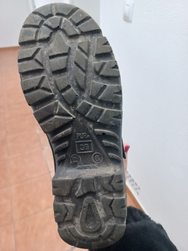 Botas de seguridad trabajo numero 39 Iturri