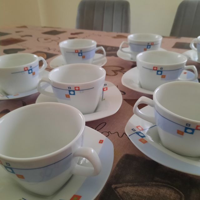 vajilla, conjunto cafe ,te