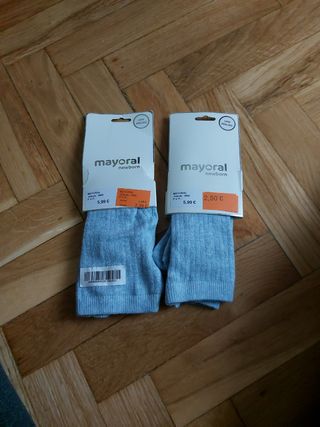 Leotardos azul clarito 