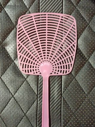 Paletta mosche in plastica rosa
