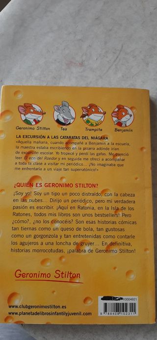 17 libros colec. Humor y Misterio Gerónimo Stilton