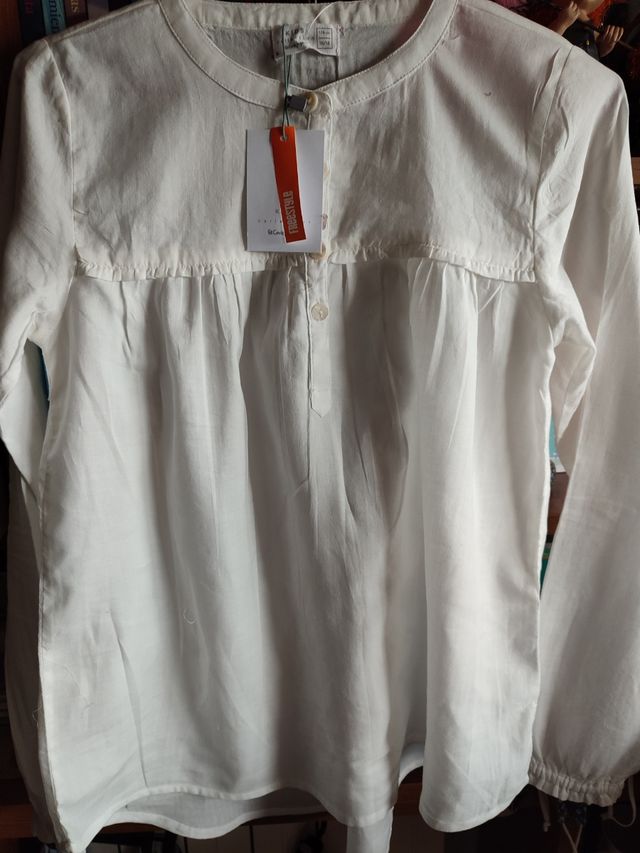 Blusa KIDS in taglio inglese