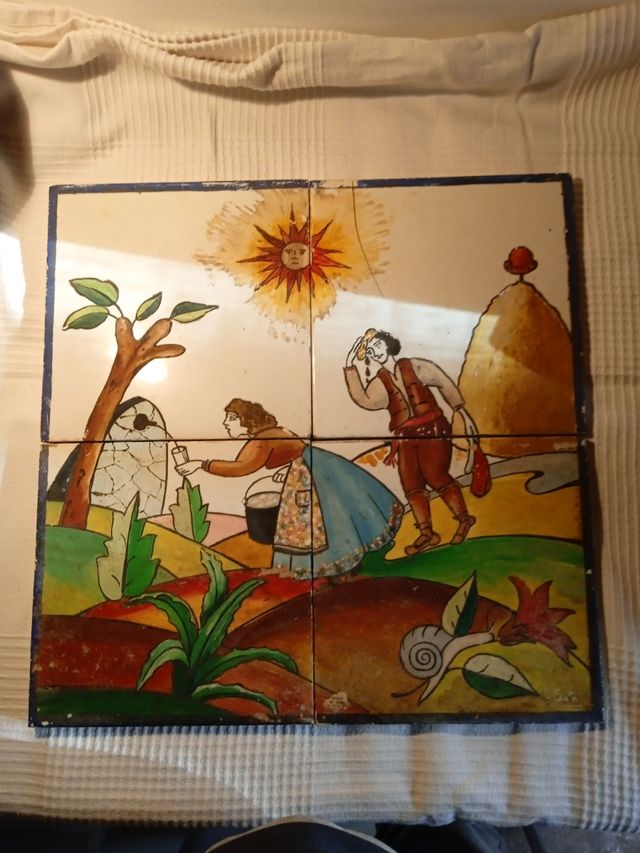 Baldosas Pintadas a mano por C.Salat