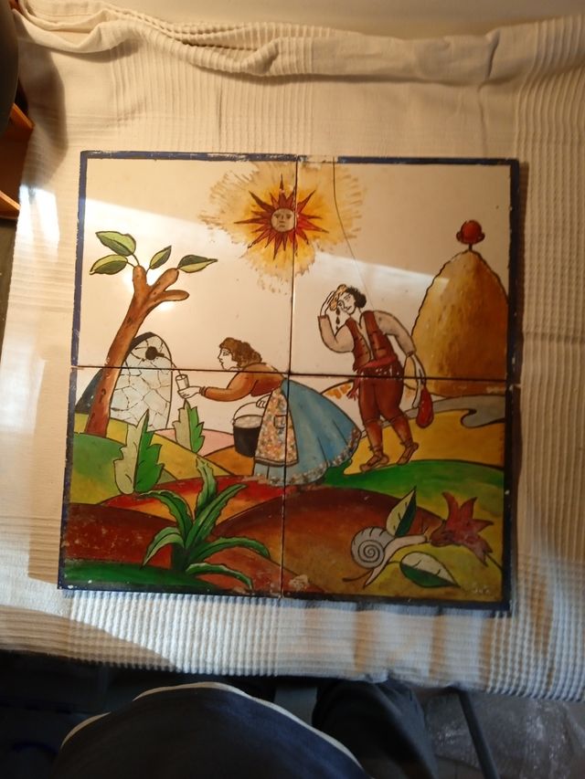 Baldosas Pintadas a mano por C.Salat