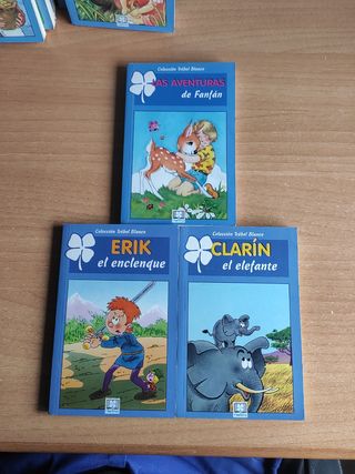 Lote cuentos - Colección Trébol Blanco