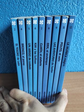 Lote cuentos - Colección Trébol Blanco
