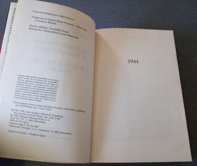 Isaac Asimov La Edad De Oro 1944 1945