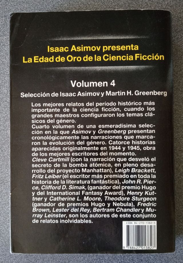 Isaac Asimov La Edad De Oro 1944 1945