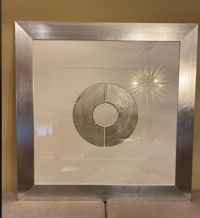 Cuadro circulo moderno