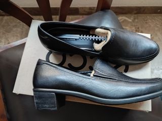 Zapatos salón negros Ecco 39 nuevos
