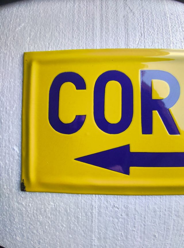 Cartel antiguo Correos, vintage, industrial, pop