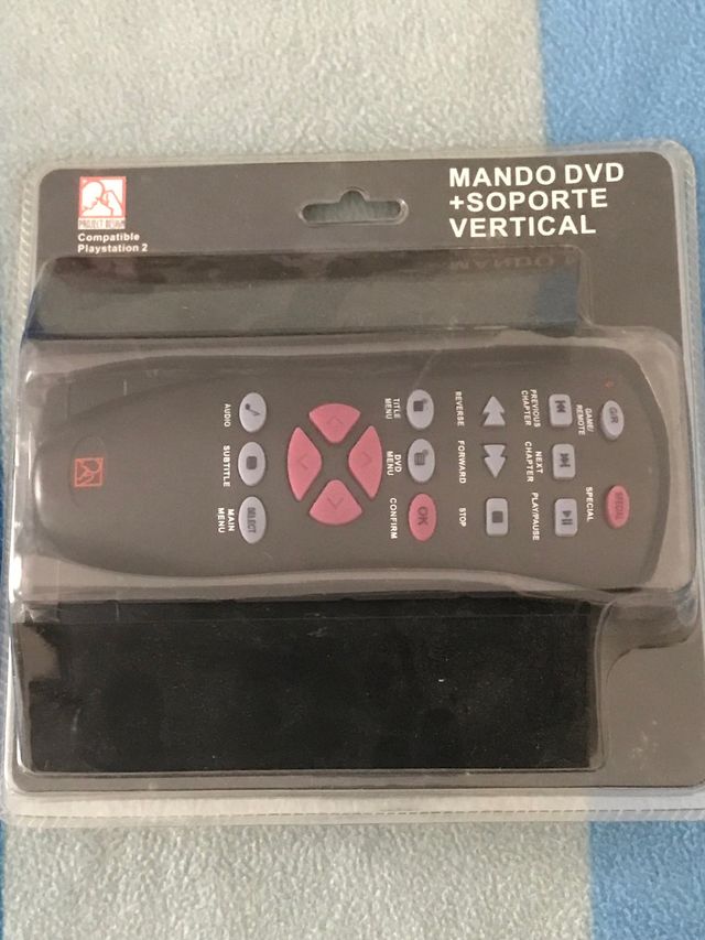 Mando DVD + Soporte Vertical