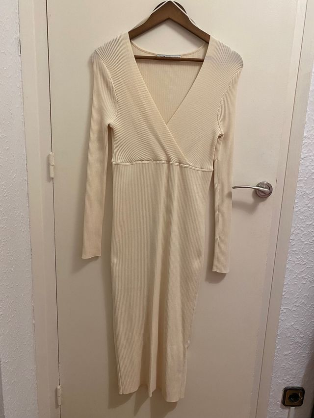 Vestido punto Zara