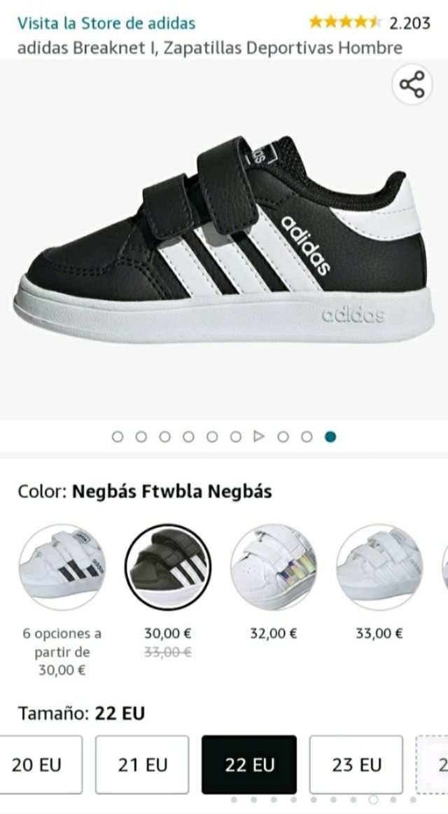 Zapatillas "Adidas" Breacnet 22