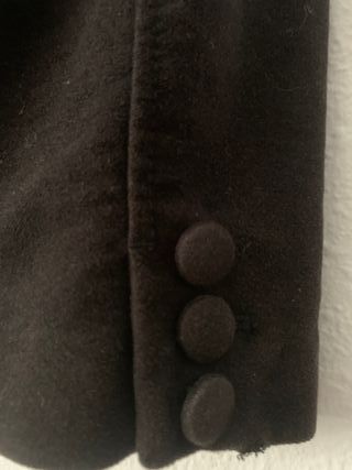 Chaqueta Polo R L negra entallada. Talla 40