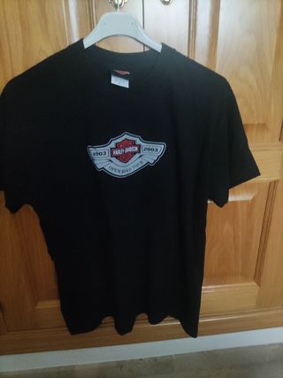 Camiseta Harley Davidson. Open Road Tour 100 Anive