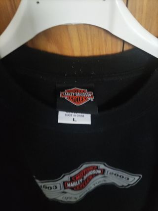 Camiseta Harley Davidson. Open Road Tour 100 Anive