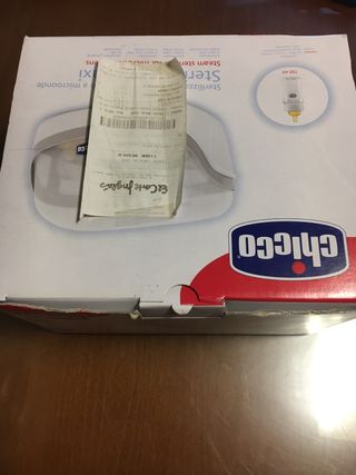 Sterelizador de microondas