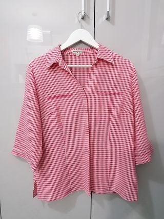 Camisa Vichy El Corte inglés 