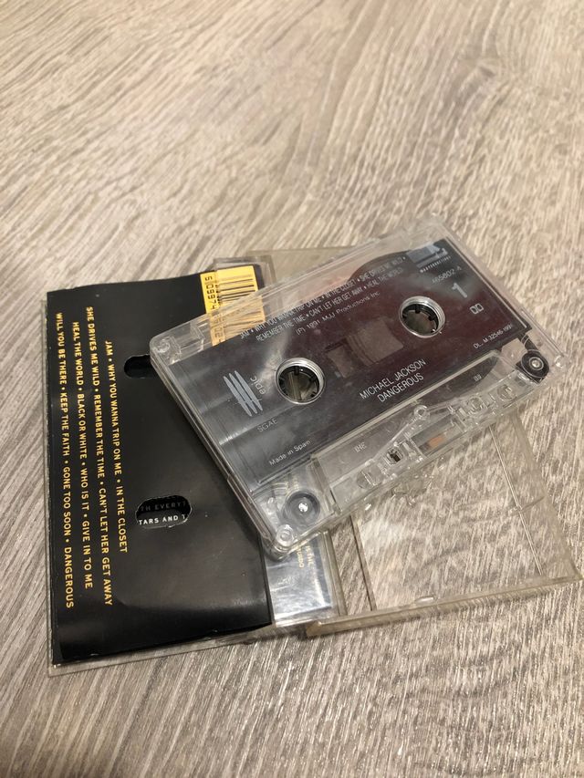 Michael Jackson Dangerous Cassette