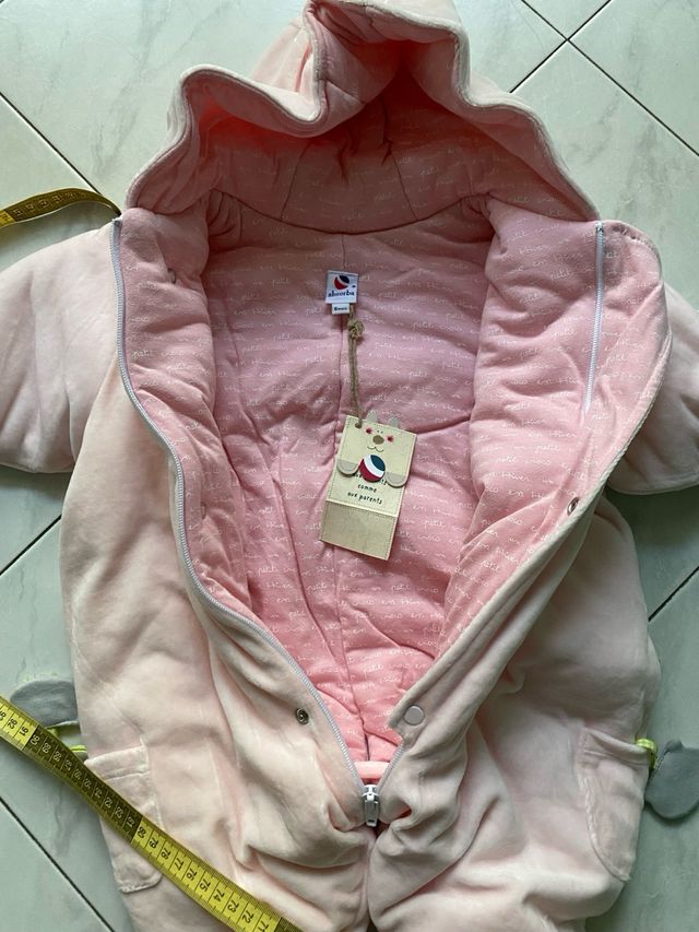 Tutone imbottito tg 6 mesi neonata Absorba