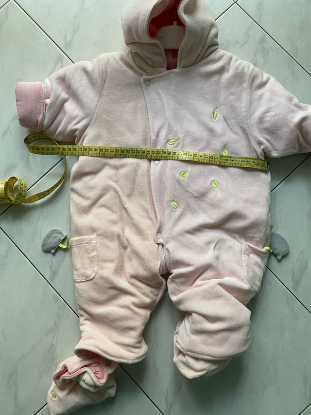 Tutone imbottito tg 6 mesi neonata Absorba