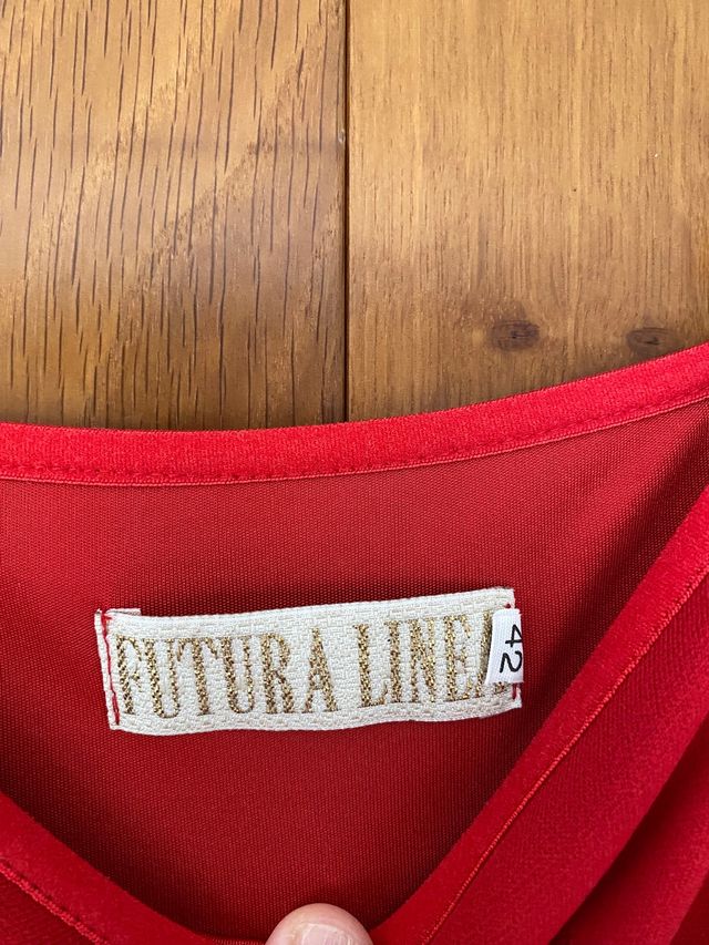 Vestido de fiesta rojo