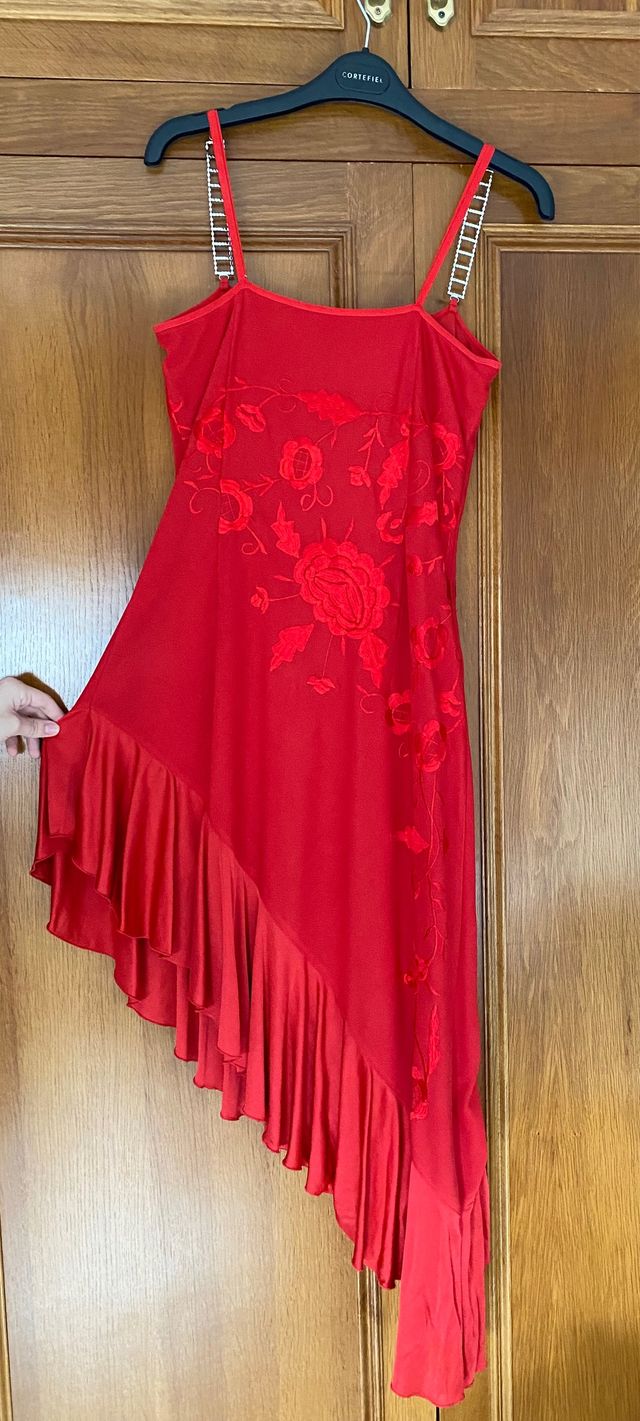 Vestido de fiesta rojo
