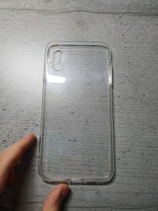 Cover + 2 pellicole di vetro Iphone Xs Max
