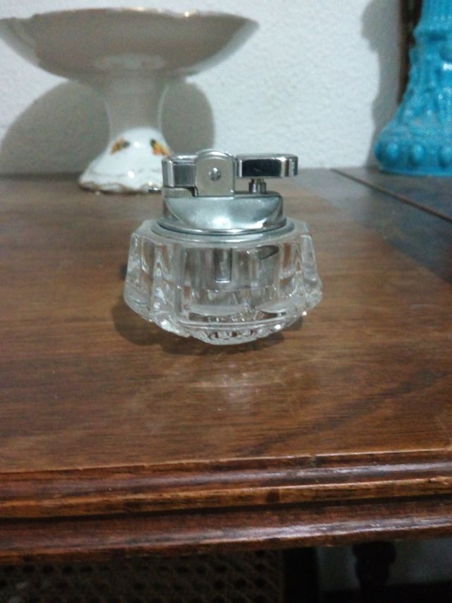Mechero Prince cristal vintage