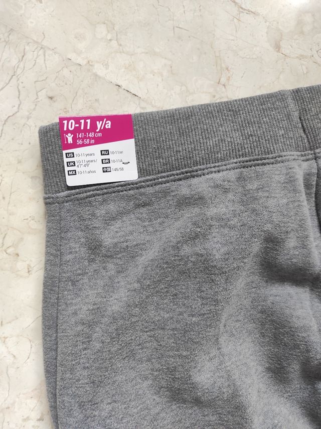Pantalón de felpa 10-11 años