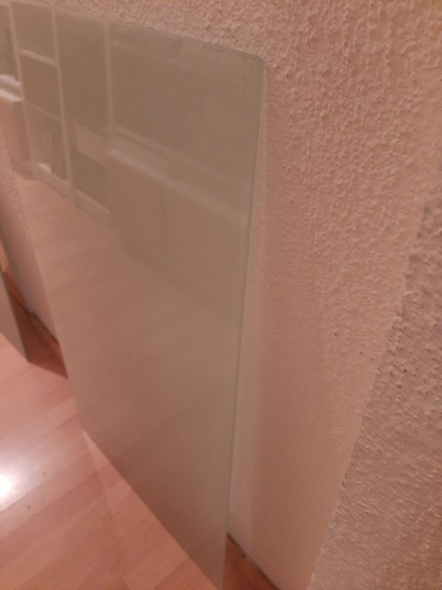 Tablero mesa cristal templado 180x85.