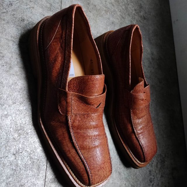 Zapato piel marrón 