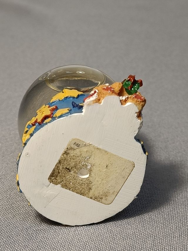 Bola de nieve Navidad osito Teddy