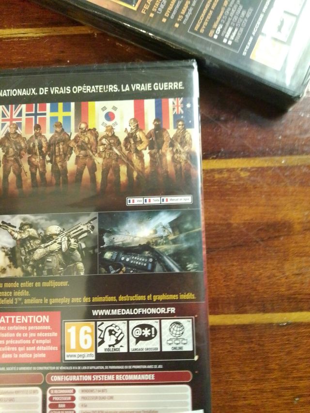 2 PCs PRECINTADOS: Oil Rush y Medal OF Honor