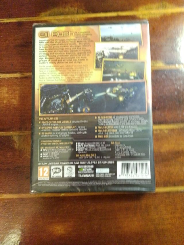 2 PCs PRECINTADOS: Oil Rush y Medal OF Honor