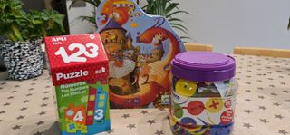 Lote 3 puzzles a partir de 3 años.
