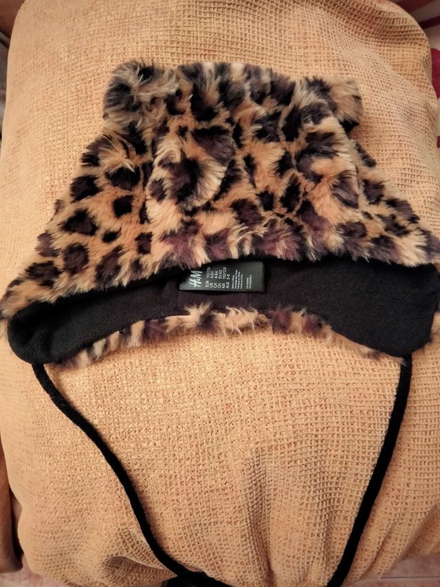 GORRO INFANTIL LEOPARDO