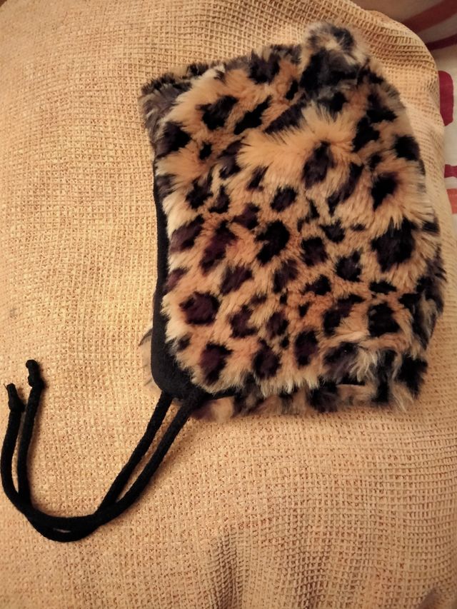 GORRO INFANTIL LEOPARDO