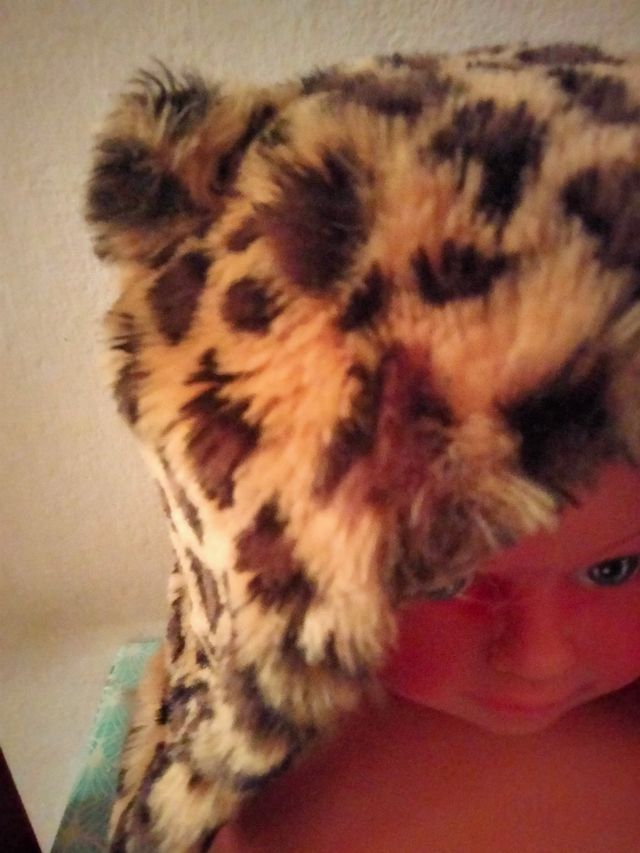 GORRO INFANTIL LEOPARDO