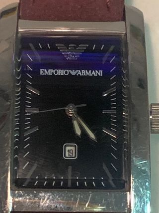 Reloj rectangular Armani 