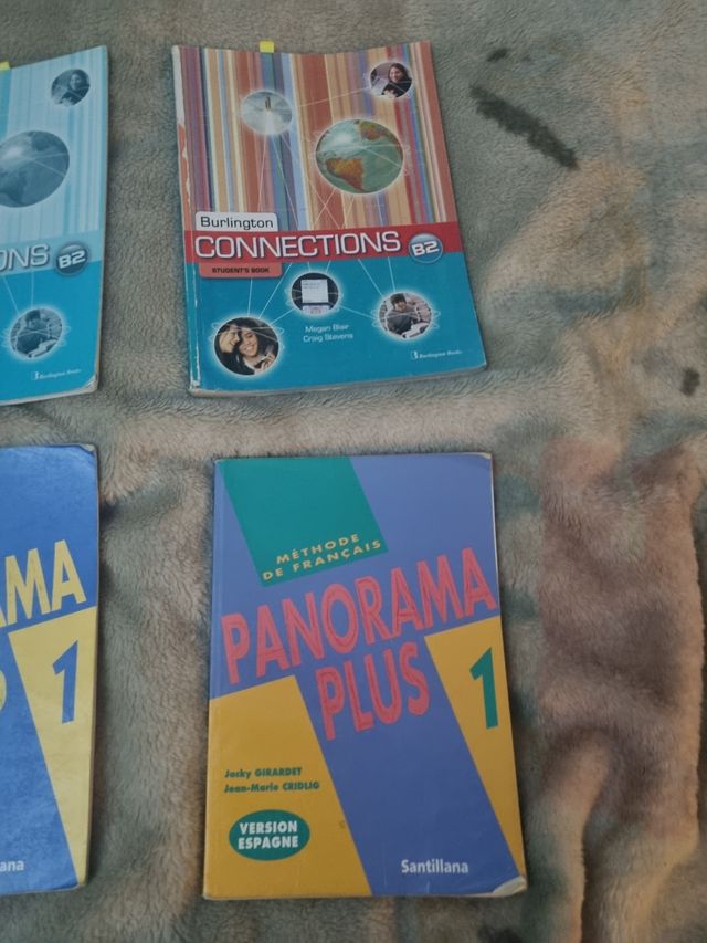 libros ingles b2 y francés