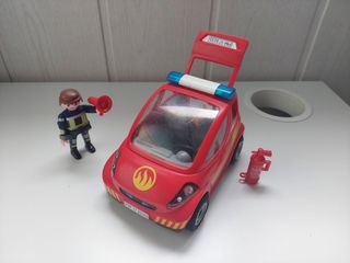 Coche bomberos playmobil