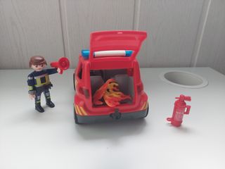Coche bomberos playmobil