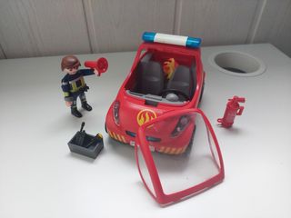 Coche bomberos playmobil